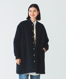 BEAMS BOY / ポリエステル バーシティ コート