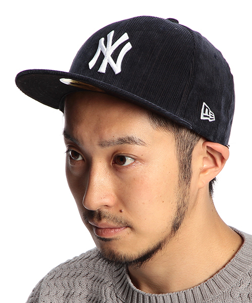 NEW ERA（ニューエラ）の「NEW ERA / WashCordCAP（キャップ・メンズ・グレー/ベージュ/ネイビー・7 1/2/7 3/8）」の3枚目の写真