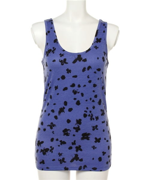 AZUL by moussy（アズールバイマウジー）の「TPU天竺総柄ランダムフラワー柄タンク（タンクトップ・レディース・ブラック系その他/ダークネイビー/ホワイト系その他・MEDIUM/SMALL/LARGE）」の11枚目の写真