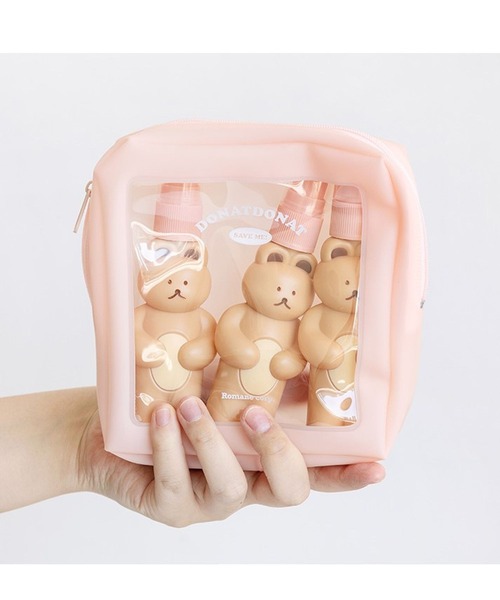 Brunch Brother(ブランチブラザー)の「Romane corp./Travel bottle/トラベルポーチ/ポンプ/ブランチブラザー/ロマネ(トラベルグッズ・レディース・ピンク/クリーム/ブラウン/ベージュ・0)」の10枚目の写真