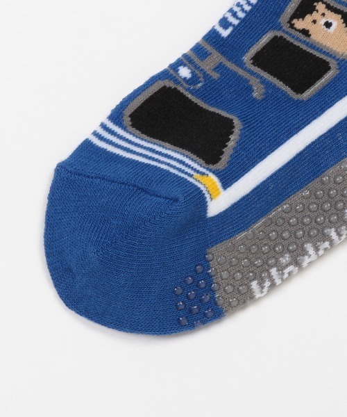 kladskap（クレードスコープ）の「乗り物ショートクルーソックス【日本製】（ソックス/靴下・キッズ・イエロー/ブルー/レッド/ブラック・SS/S/L/M）」の17枚目の写真