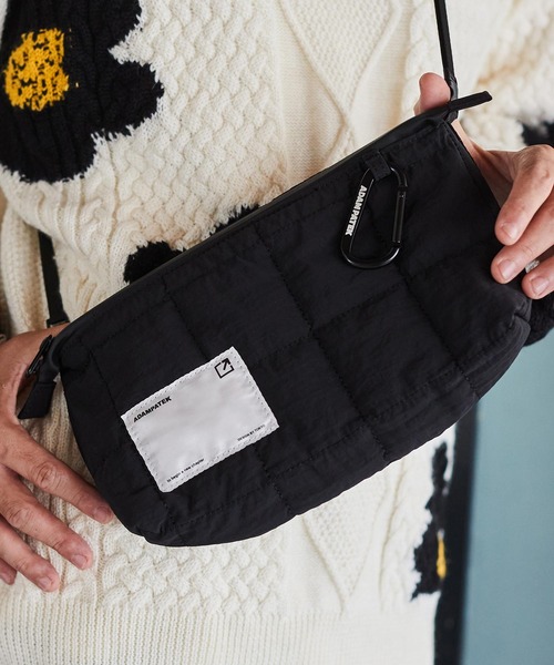 ADAM PATEK（アダムパテック）の「ADAMPATEK/square quilt mini shoulder bag/スクエアキルティングミニショルダーバッグ/AP2329004（ショルダーバッグ・レディース・ブラック/ブルー/ホワイト/カーキ・フリー）」の6枚目の写真