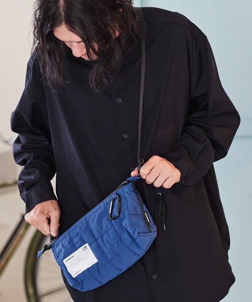 ADAM PATEK（アダムパテック）の「ADAMPATEK/square quilt mini shoulder bag/スクエアキルティングミニショルダーバッグ/AP2329004（ショルダーバッグ・レディース・ブラック/ブルー/ホワイト/カーキ・フリー）」の11枚目の写真