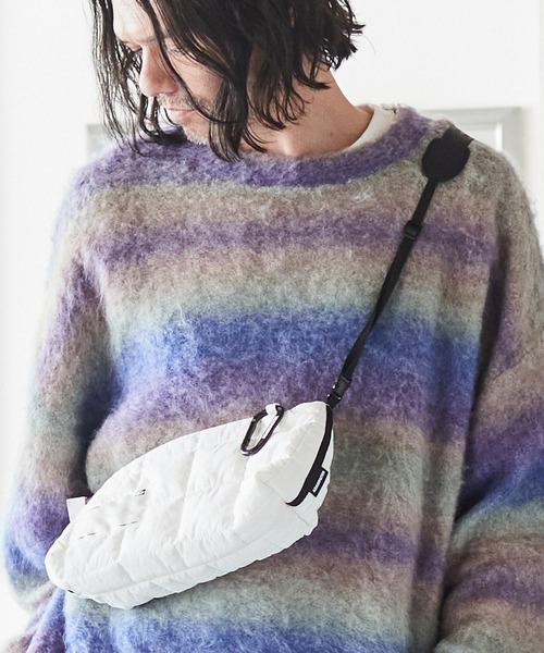 ADAM PATEK（アダムパテック）の「ADAMPATEK/square quilt mini shoulder bag/スクエアキルティングミニショルダーバッグ/AP2329004（ショルダーバッグ・レディース・ブラック/ブルー/ホワイト/カーキ・フリー）」の14枚目の写真