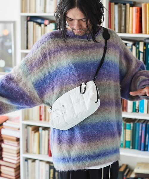 ADAM PATEK（アダムパテック）の「ADAMPATEK/square quilt mini shoulder bag/スクエアキルティングミニショルダーバッグ/AP2329004（ショルダーバッグ・レディース・ブラック/ブルー/ホワイト/カーキ・フリー）」の15枚目の写真
