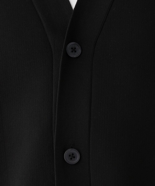 GLOBAL WORK（グローバルワーク）の「リッチライトニットVカーディガン/704229（カーディガン/ボレロ・メンズ・ブラック/ブルー/ネイビー/ライトグレー/チャコールグレー・SMALL/X-LARGE/LARGE/MEDIUM）」の6枚目の写真