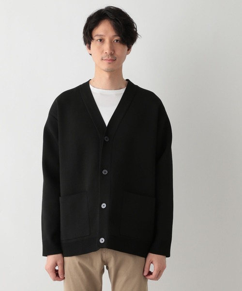 GLOBAL WORK（グローバルワーク）の「リッチライトニットVカーディガン/704229（カーディガン/ボレロ・メンズ・ブラック/ブルー/ネイビー/ライトグレー/チャコールグレー・SMALL/X-LARGE/LARGE/MEDIUM）」の17枚目の写真