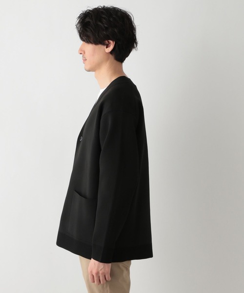 GLOBAL WORK（グローバルワーク）の「リッチライトニットVカーディガン/704229（カーディガン/ボレロ・メンズ・ブラック/ブルー/ネイビー/ライトグレー/チャコールグレー・SMALL/X-LARGE/LARGE/MEDIUM）」の18枚目の写真