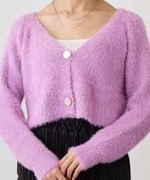 Loco Ocean（ロコオーシャン）の「ショート丈シャギーニットカーディガン（カーディガン/ボレロ）」