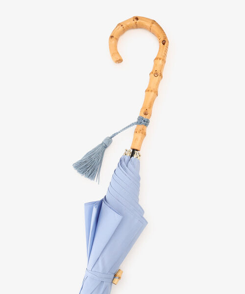Afternoon Tea（アフタヌーンティー）の「タッセル付きバンブーハンドル長傘 雨傘（長傘・レディース・サックスブルー/ベージュ/ネイビー・ONE SIZE）」の13枚目の写真