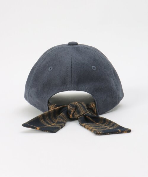ikka（イッカ）の「フェイクスエード後ろリボンキャップ（キャップ・キッズ・ネイビー/ベージュ・FREE）」の22枚目の写真