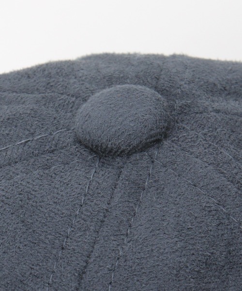 ikka（イッカ）の「フェイクスエード後ろリボンキャップ（キャップ・キッズ・ネイビー/ベージュ・FREE）」の9枚目の写真