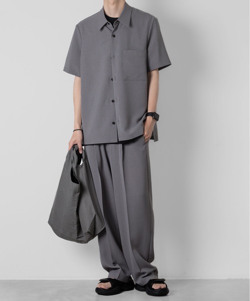 ATTACHMENT（アタッチメント）の「【 直営店・ZOZOTOWN限定 】PEライトトロ　イージーパンツ（スラックス・メンズ・ブルーグレー/ブラック/ネイビー・3/2/1）」の22枚目の写真