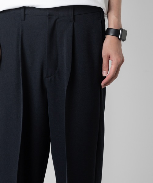 ATTACHMENT（アタッチメント）の「【 直営店・ZOZOTOWN限定 】PEライトトロ　イージーパンツ（スラックス・メンズ・ブルーグレー/ブラック/ネイビー・3/2/1）」の10枚目の写真