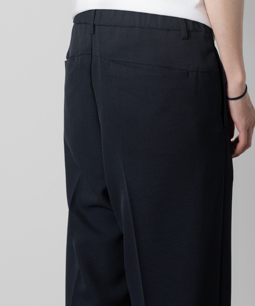 ATTACHMENT（アタッチメント）の「【 直営店・ZOZOTOWN限定 】PEライトトロ　イージーパンツ（スラックス・メンズ・ブルーグレー/ブラック/ネイビー・3/2/1）」の11枚目の写真