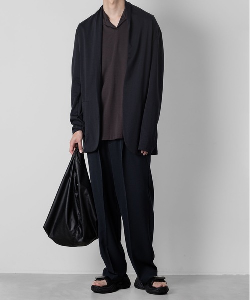ATTACHMENT（アタッチメント）の「【 直営店・ZOZOTOWN限定 】PEライトトロ　イージーパンツ（スラックス・メンズ・ブルーグレー/ブラック/ネイビー・3/2/1）」の14枚目の写真