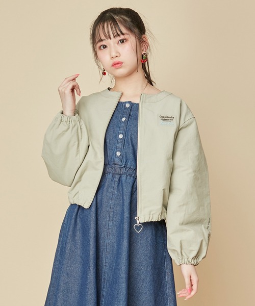 R♡R■新品 ジェニィラブ■裏ボア配色ジップパ－カ－ 140 R♡R□新品 ジェニィラブ□裏ボア配色ジップパ－カ－ 140 楽天