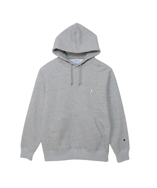 Champion(チャンピオン)の「【Champion/チャンピオン】メンズ ベーシック フーデッドスウェットシャツ(パーカー・メンズ・ダークグレー/ブラック/ダークグリーン/オートミール/ネイビー/グレー・X-LARGE/LARGE/SMALL/MEDIUM/XX-LARGE)」の3枚目の写真