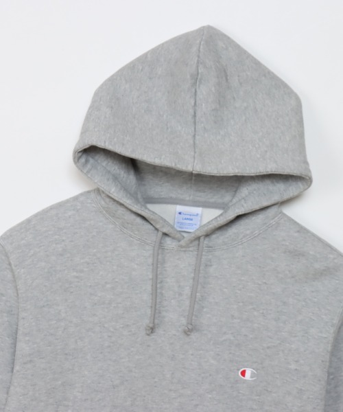 Champion(チャンピオン)の「【Champion/チャンピオン】メンズ ベーシック フーデッドスウェットシャツ(パーカー・メンズ・ダークグレー/ブラック/ダークグリーン/オートミール/ネイビー/グレー・X-LARGE/LARGE/SMALL/MEDIUM/XX-LARGE)」の12枚目の写真