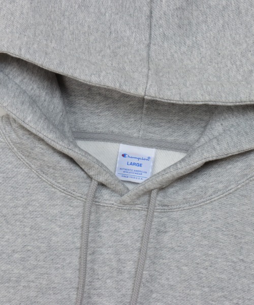 Champion(チャンピオン)の「【Champion/チャンピオン】メンズ ベーシック フーデッドスウェットシャツ(パーカー・メンズ・ダークグレー/ブラック/ダークグリーン/オートミール/ネイビー/グレー・X-LARGE/LARGE/SMALL/MEDIUM/XX-LARGE)」の13枚目の写真