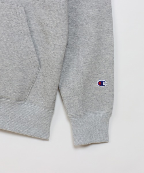 Champion(チャンピオン)の「【Champion/チャンピオン】メンズ ベーシック フーデッドスウェットシャツ(パーカー・メンズ・ダークグレー/ブラック/ダークグリーン/オートミール/ネイビー/グレー・X-LARGE/LARGE/SMALL/MEDIUM/XX-LARGE)」の14枚目の写真
