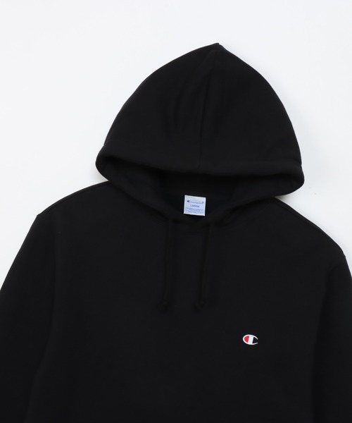 Champion(チャンピオン)の「【Champion/チャンピオン】メンズ ベーシック フーデッドスウェットシャツ(パーカー・メンズ・ダークグレー/ブラック/ダークグリーン/オートミール/ネイビー/グレー・X-LARGE/LARGE/SMALL/MEDIUM/XX-LARGE)」の8枚目の写真