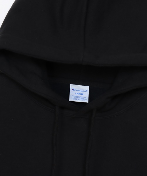 Champion(チャンピオン)の「【Champion/チャンピオン】メンズ ベーシック フーデッドスウェットシャツ(パーカー・メンズ・ダークグレー/ブラック/ダークグリーン/オートミール/ネイビー/グレー・X-LARGE/LARGE/SMALL/MEDIUM/XX-LARGE)」の9枚目の写真