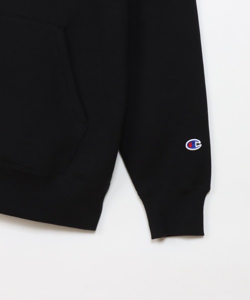 Champion(チャンピオン)の「【Champion/チャンピオン】メンズ ベーシック フーデッドスウェットシャツ(パーカー・メンズ・ダークグレー/ブラック/ダークグリーン/オートミール/ネイビー/グレー・X-LARGE/LARGE/SMALL/MEDIUM/XX-LARGE)」の10枚目の写真