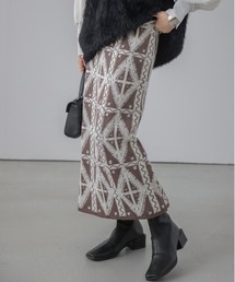 La-gemme | ジャガードニットスカート(スカート)