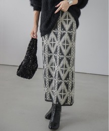 La-gemme | ジャガードニットスカート(スカート)