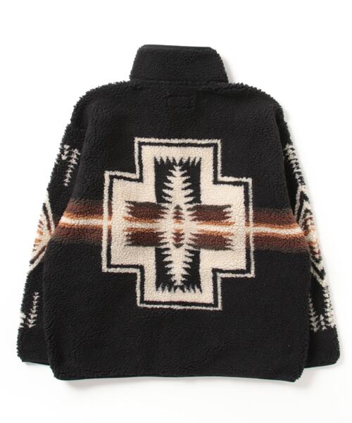 PENDLETON（ペンドルトン）の「【 PENDLETON / ペンドルトン 】 ハーディング ボア スタンド ブルゾン MNY 3475-3014 boablo（ブルゾン・メンズ・ブラック/アイボリー・M/L）」の3枚目の写真