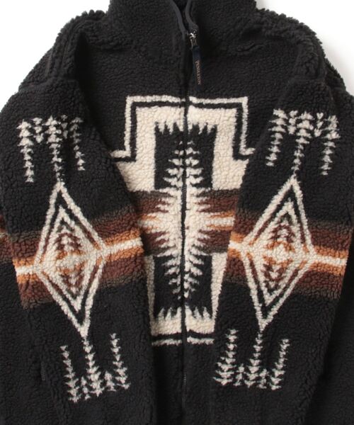 PENDLETON（ペンドルトン）の「【 PENDLETON / ペンドルトン 】 ハーディング ボア スタンド ブルゾン MNY 3475-3014 boablo（ブルゾン・メンズ・ブラック/アイボリー・M/L）」の5枚目の写真