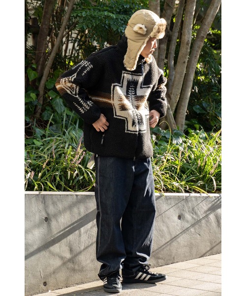 PENDLETON（ペンドルトン）の「【 PENDLETON / ペンドルトン 】 ハーディング ボア スタンド ブルゾン MNY 3475-3014 boablo（ブルゾン・メンズ・ブラック/アイボリー・M/L）」の21枚目の写真