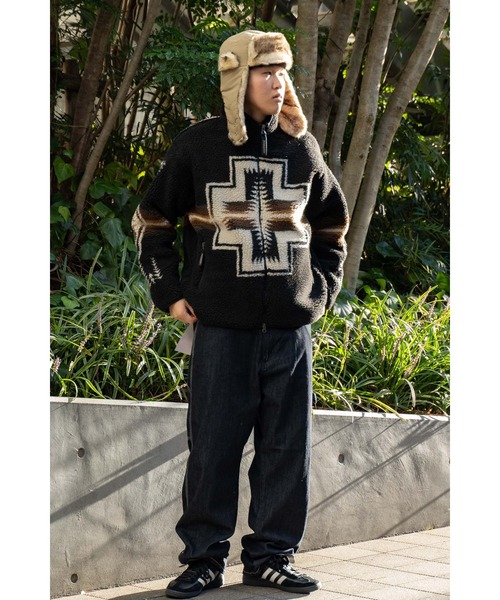 PENDLETON（ペンドルトン）の「【 PENDLETON / ペンドルトン 】 ハーディング ボア スタンド ブルゾン MNY 3475-3014 boablo（ブルゾン・メンズ・ブラック/アイボリー・M/L）」の20枚目の写真