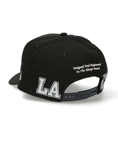 NEW ERA（ニューエラ）の「XLARGE×NEW ERA VARSITY CAP（キャップ・メンズ・ネイビー/ブラウン/ブラック/グリーン・ONE SIZE）」の8枚目の写真