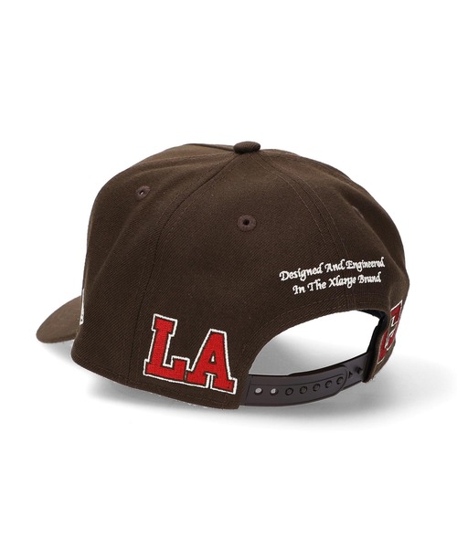 NEW ERA（ニューエラ）の「XLARGE×NEW ERA VARSITY CAP（キャップ・メンズ・ネイビー/ブラウン/ブラック/グリーン・ONE SIZE）」の16枚目の写真