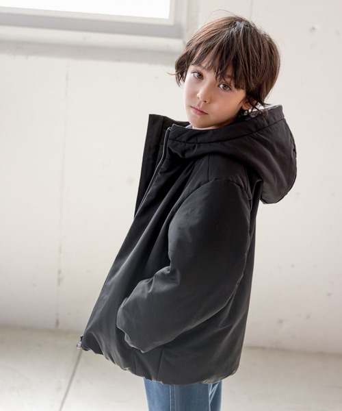 GLOBAL WORK（グローバルワーク）の「ライトウォームスマートブルゾン/193416（ブルゾン・キッズ・ブラック/モカ/ベージュ系その他・120cm/130cm/110cm/150cm/140cm/160cm/100cm）」の6枚目の写真