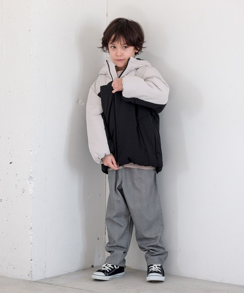 GLOBAL WORK（グローバルワーク）の「ライトウォームスマートブルゾン/193416（ブルゾン・キッズ・ブラック/モカ/ベージュ系その他・120cm/130cm/110cm/150cm/140cm/160cm/100cm）」の22枚目の写真
