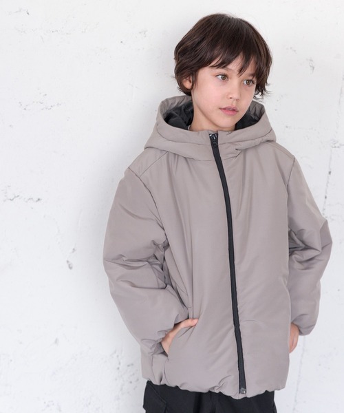 GLOBAL WORK（グローバルワーク）の「ライトウォームスマートブルゾン/193416（ブルゾン・キッズ・ブラック/モカ/ベージュ系その他・120cm/130cm/110cm/150cm/140cm/160cm/100cm）」の11枚目の写真