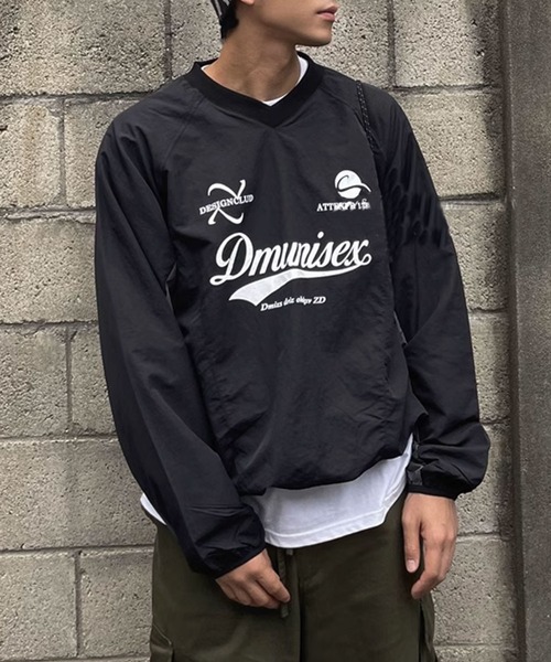 Theater code（シアターコード）の「▲sporty v neck pullover / スポーティー Ｖネック プルオーバー（スウェット・メンズ・ホワイト/ブルー/ブラック・2/3）」の10枚目の写真