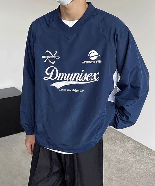 Theater code（シアターコード）の「▲sporty v neck pullover / スポーティー Ｖネック プルオーバー（スウェット・メンズ・ホワイト/ブルー/ブラック・2/3）」の17枚目の写真