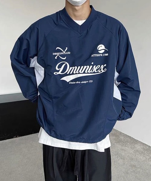 Theater code（シアターコード）の「▲sporty v neck pullover / スポーティー Ｖネック プルオーバー（スウェット・メンズ・ホワイト/ブルー/ブラック・2/3）」の16枚目の写真