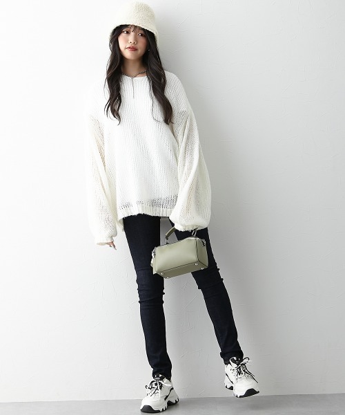 slattgir（スラットジール）の「高身長　すごのびストレッチデニムスキニーパンツ（股下８４ｃｍ）　（トールサイズ）（デニムパンツ・レディース・ネイビー/ブラック/ネイビー系・96/80/76/88/64/84/73/104/67/70）」の20枚目の写真