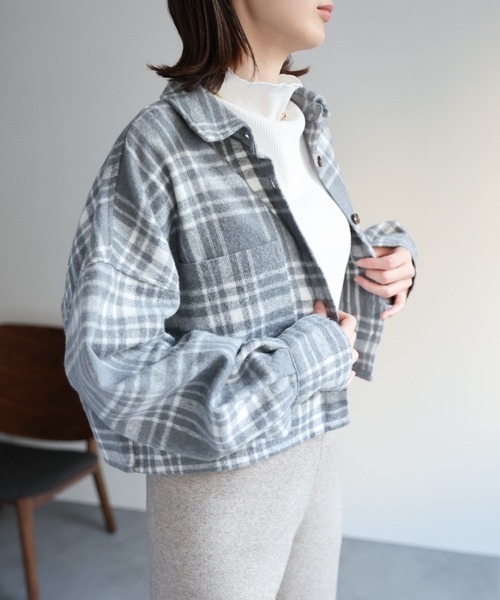 UNISEX ミックスチェックシャツ – BUNNY APARTMENT