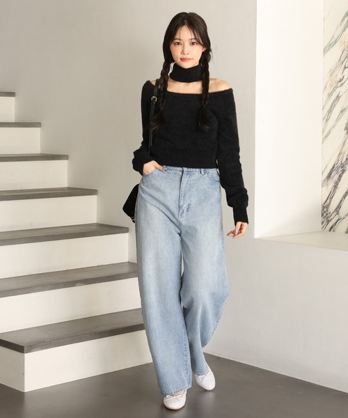 one after another NICE CLAUP（ワンアフターアナザーナイスクラップ）の「ヒールアップバレーシューズ【ホワイト/ピンク】（バレエシューズ・レディース・ピンク/ホワイト・LARGE/X-LARGE/SMALL/MEDIUM）」の19枚目の写真