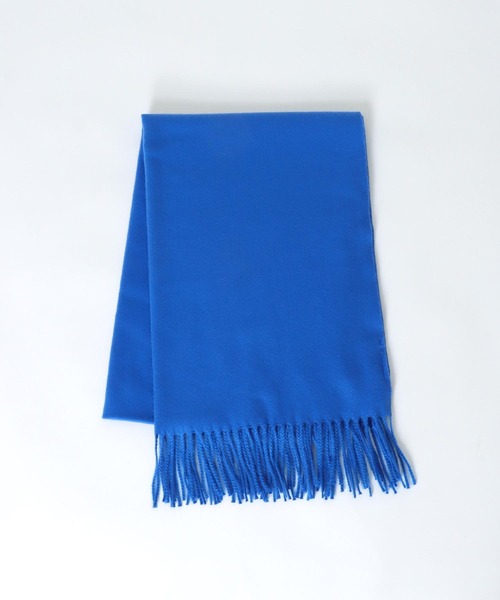 Jines（ジネス）の「しなやかソフトタッチ・無地シンプルストール（ストール/ショール・レディース・ライトグレー/ブラック/オフホワイト/ロイヤルブルー・FREE）」の4枚目の写真