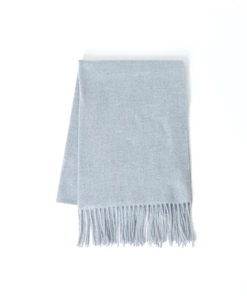 Jines（ジネス）の「しなやかソフトタッチ・無地シンプルストール（ストール/ショール・レディース・ライトグレー/ブラック/オフホワイト/ロイヤルブルー・FREE）」の12枚目の写真