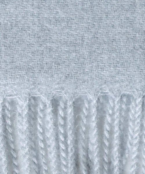 Jines（ジネス）の「しなやかソフトタッチ・無地シンプルストール（ストール/ショール・レディース・ライトグレー/ブラック/オフホワイト/ロイヤルブルー・FREE）」の13枚目の写真