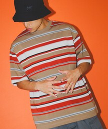 BEAMS | BEAMS / マルチボーダー Tシャツ(Tシャツ/カットソー)