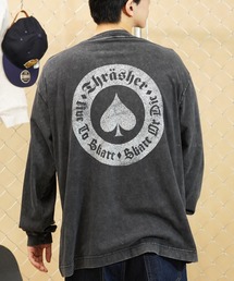 【ムラサキスポーツ別注】THRASHER/スラッシャー ロンT ボックスシルエット ヴィンテージ THM-24ASLS01